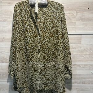 Leopard Print Women's Top